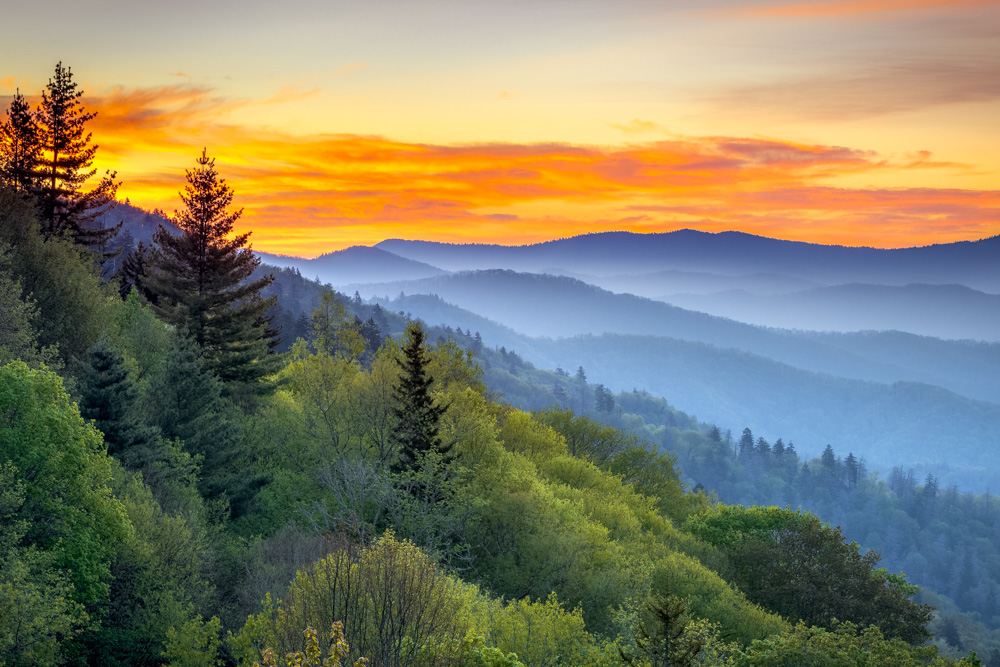 Great Smoky Mountains National Park in Tennessee