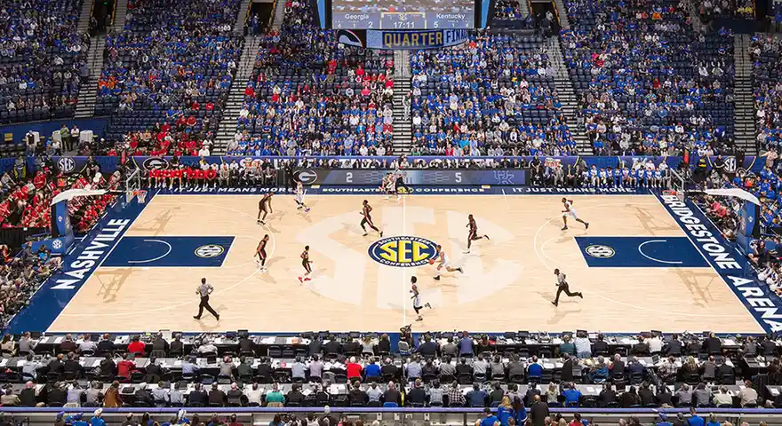 SEC men's basketball tournament in Nashville