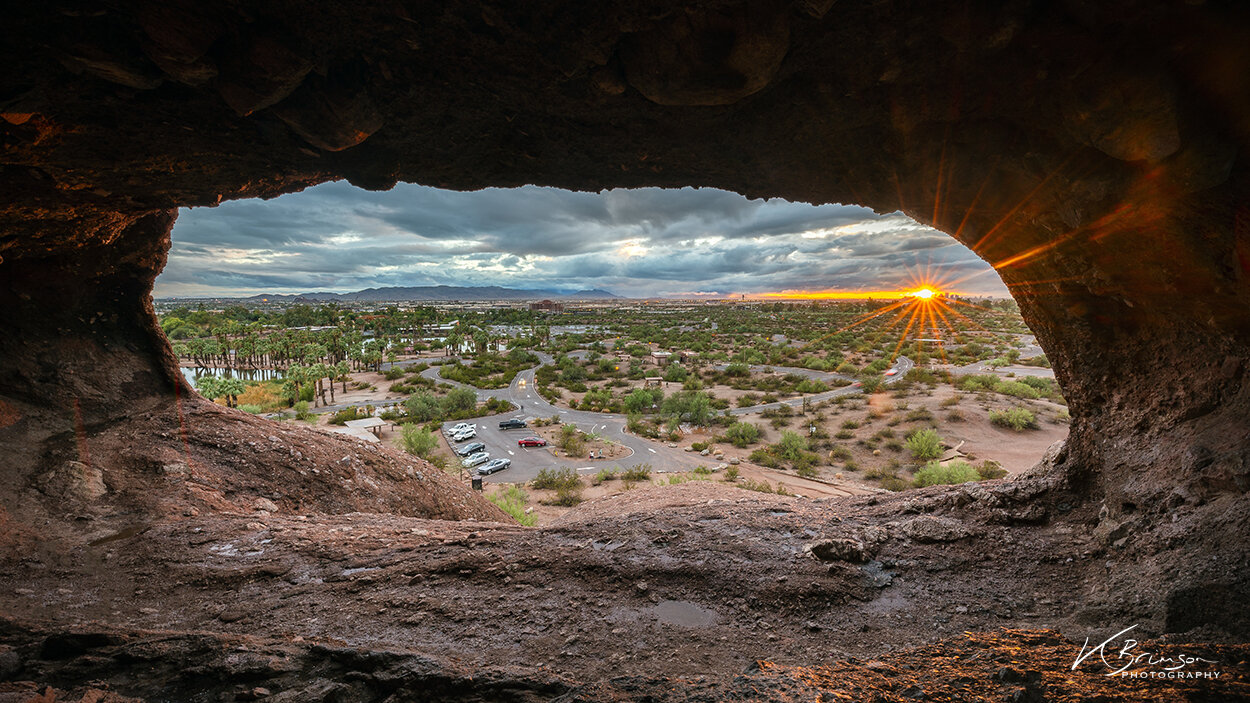 Papago hole in the rock